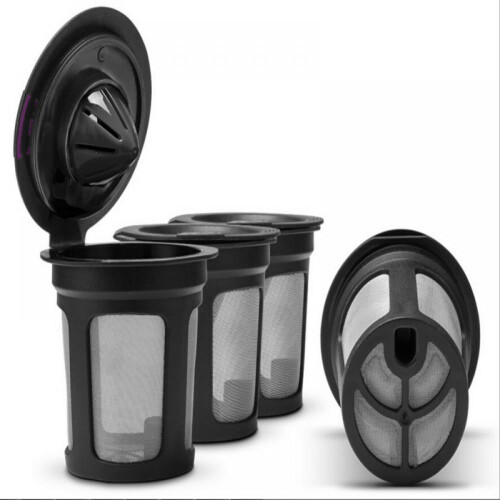 Reusable Coffee Filters with Spoon Set 4 Pieces 1