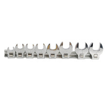 LLDI Krähenfußschlüssel, 3/8-Zoll-Antrieb, 10–19 mm, 8 Stück