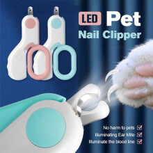 Jacenvly pet nail clippers for dogs and cats, 1 pair