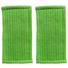 Lot de 2 lingettes de balai en microfibre pour Swiffer Wet/Dry