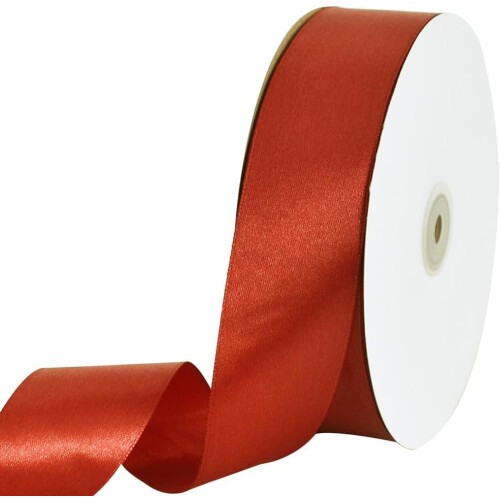 Rood satijnen lint, 40 mm x 100 yards