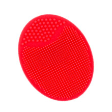 Linyer Gesichtspeeling-Silikon-Waschpad rot