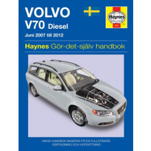 Volvo V70 diesel 2007 2012 Haynes Repair Manual svenske utgava by Hayn