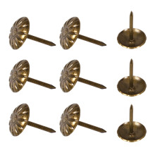 Chinchetas decorativas de latón (100 unidades)