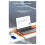 2X Cat8 40Gbps Ethernet Cable 1.5M 2000MHz High Speed Internet Double Shield Networking for PS5 PC Router 10