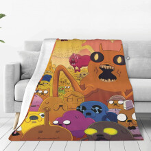 Adventure Time plush throw blanket 50x60 inches