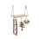 Bird Perch Hammock Swing with Ladder Nest 1