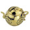 Tea Leaf Filter Handheld Strainer Golden 1pc 1