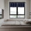 Navy thermal insulated valance curtains 29x14 in 1 panel 7