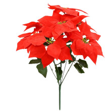Künstliche Weihnachtssternblume Red7-Fork Dekoration