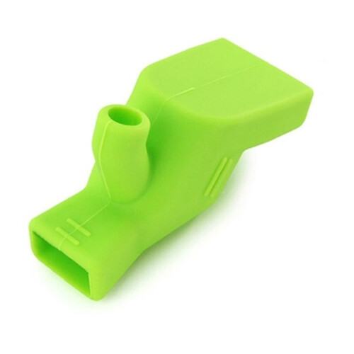 Conector extensor de torneira de silicone para pia de banheiro (1 peça)