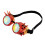 Steampunk-Brille mit Regenbogenkristallgläsern 2