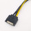 Καλώδιο τροφοδοσίας SATA σε PCIe15Pin σε 8Pin20cm18AWG 3