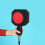 Microfoon popfilter met rood geluidsisolerend schuimfilter 6