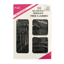 Stainless Steel Sewing Needles Kit 55 pcs