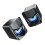 PATKAW wired desktop speakers compact 2 pcs 4
