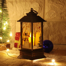 Christmas LED lantern Santa decoration 1 piece