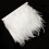 Christmas pheasant feathers trim white 10-15cm 1m 1