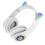 Ακουστικά Linyer για παιδιά, αυτιά γάτας, Bluetooth 5.0, λευκά 1
