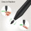 12 Pcs Replacement Tips Compatible with  Paper Pro Pen, Replacement Nibs for Precise Writing with Storage Box 7