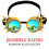 Steampunk-Brille mit Regenbogenkristallgläsern (ein Paar) 2