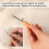 Punch Needle Kit with Metal Needles 2.5/3.5/5mm 5 Pcs 3