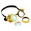 Steampunk-Brille mit Regenbogenkristallgläsern (ein Paar) 6
