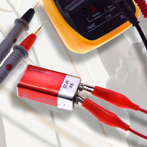Alligator Clip Test Lead Double-Headed Five-Color 3-Pack 1