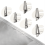 Nährollsaumfuß-Set, 12-teilig 2