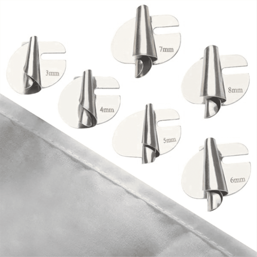 Nährollsaumfuß-Set, 12-teilig 1