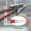 Alligator Clip Test Lead Double-Headed Five-Color 3-Pack 3