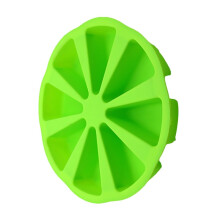 Silikonkakeform Trekant 8-Hull Grønn