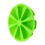 Forma de silicone triangular para bolo com 8 cavidades, verde. 1