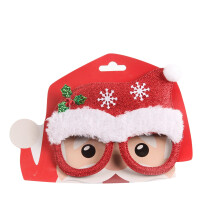 Christmas Ornaments Party Glasses with Tree Antlers and