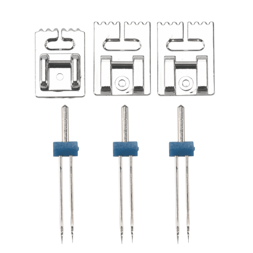 IMCBSTT Double Twin Needles Set 3 pcs 2.0/90 3.0/90 4.0/90 1