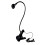 Lampada da scrivania a LED Leott con USB e supporto a clip, colore nero. 1