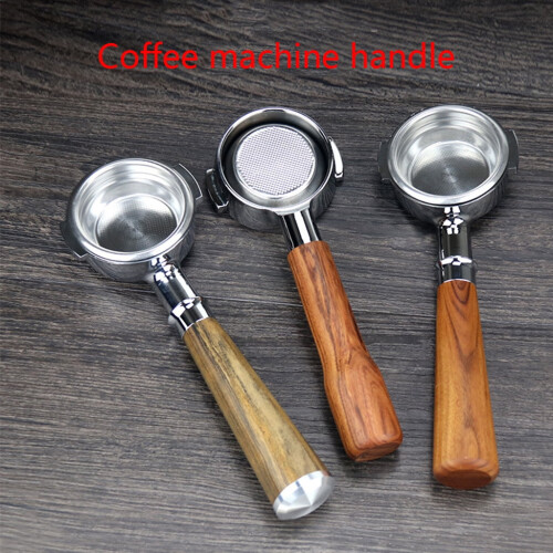 OOKWE E61 bottomless portafilter 58mm with wooden handle 1