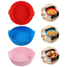 Silicone Fryer Basket 7.5 Inch for 3QT–5QT Air Fryers