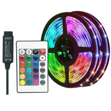 10m 5V 5050 RGB LED Strip Light with Remote Control for TV Backlight