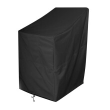 Housse imperméable pour chaises de jardin empilables - Protection pour mobilier de terrasse et canapés empilables