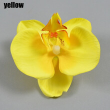 Orchid Hair Clip Women Artificial Flower Wedding Accessory