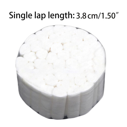 Hvide engangs dental bomuldsruller absorberende ikke-sterile 1