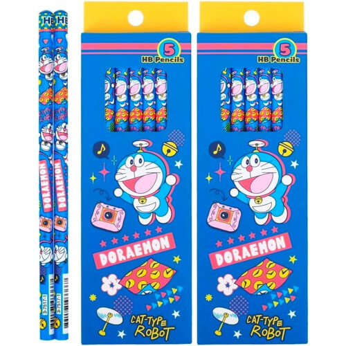Doraemon Break HB Hexagonal Lead Pencil 10 Count
