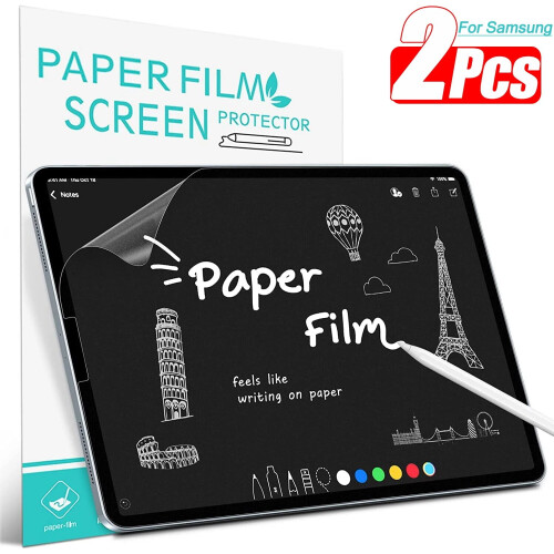 Protector de pantalla con textura de papel para Samsung Galaxy Tab