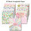 Χαρτί Scrapbooking Deep Blue30x30cm12Φύλλα 1