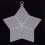 Star-shaped plastic canvas blanks for DIY crafts 12 pcs 1