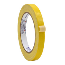 Cinta Ducto Amarilla WOD DTC10, 1/2 pulgada x 60 pies, Resistente al Agua y UV