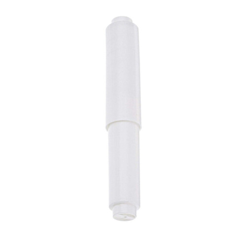 Suporte de papel higiênico de plástico com mola (1 peça)