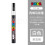 Posca acrylic marker pen PC-3M white 1 pack 1