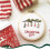 Christmas Embroidery Kit with Hoop, Threads, Needles, 4
